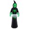 Costway 8 FT Giant Halloween Inflatable Ghost Blow up Ghost Decoration with Built-in LED Lights and Mirror Face Halloween Inflatables for Indoor Party
